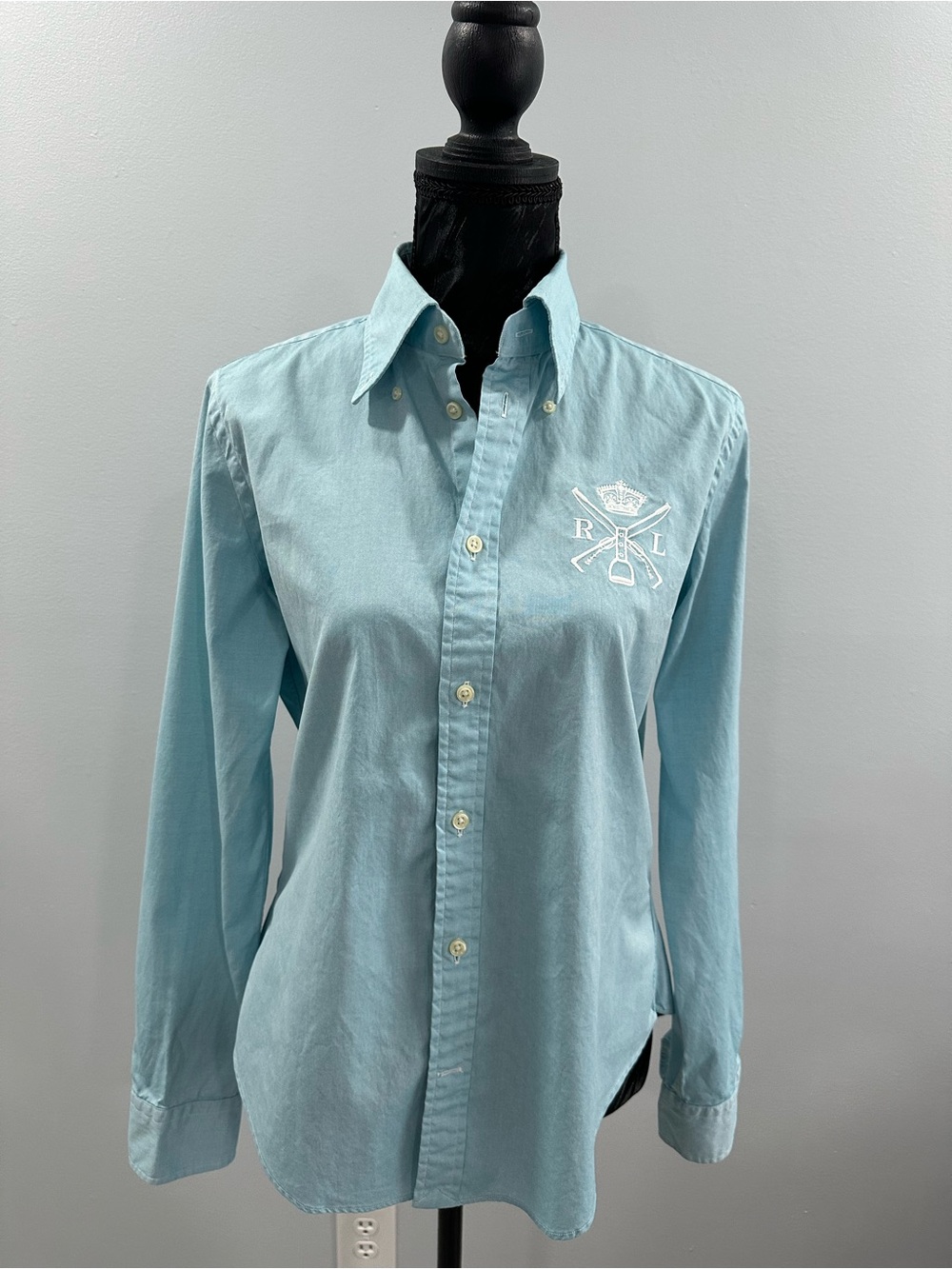 Ralph Lauren light blue shirt size 12